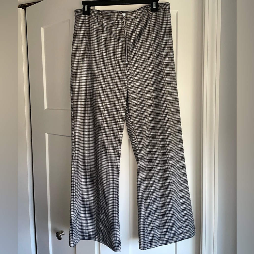 Wild Fable Black and White Wide Leg Pants